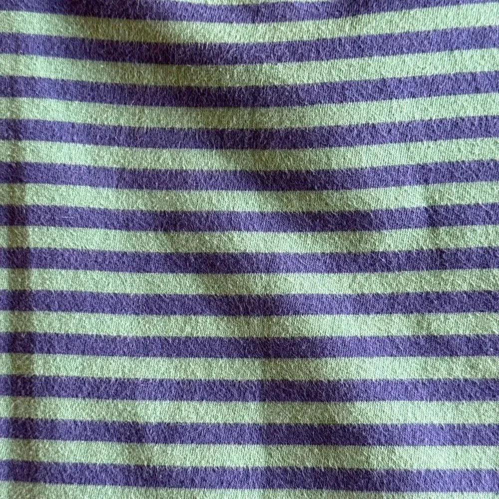 Polo Ralph Lauren Striped Tee Green Navy‎ Custom Slim Fit Mens XL Grunge Nirvana